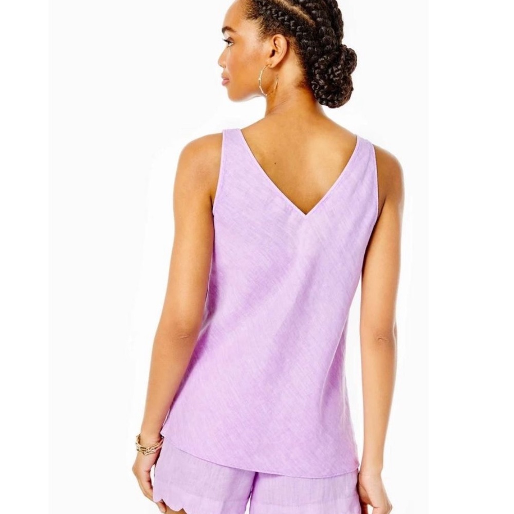 NWT Florin Sleeveless Linen Top ๐ธ - Picture 2 of 6